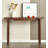 Solid Ash Wood Console Table With Drawer-1838039257