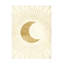 Gold Sun Moon Star - ensemble de 3 reproductions sur toiles tendues-2121981309