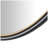 Bernulf Solid Wood Circle Wall Mirror