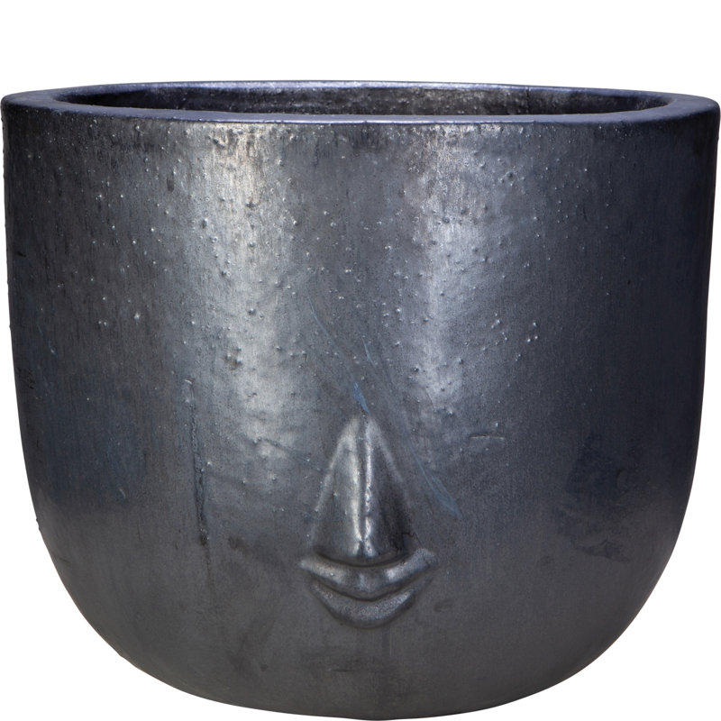 14 in. Companion Planter - Charcoal, Charcoal, 14 in.