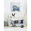 «Blue Mixer Truck», art sur toile-447469726