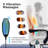Reclining Massage Office Chair with Footrest, High Back Ergonomic Executive Chair with Heating and Vibration Function-457406550