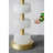 13X13x26" Marble Table Lamp