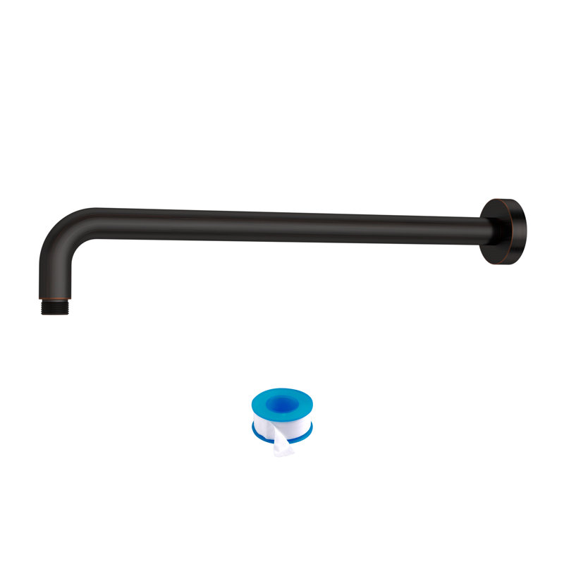 16" Oil Rubbed Bronze Wall Mounted Shower Arm
