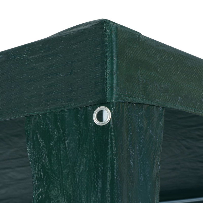 Grande tente d'extérieur en acier vert