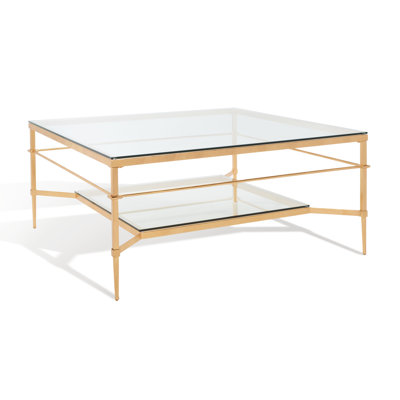 Vera Glass Square Coffee Table