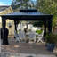 Pavillon de jardin mauve L 10 pi. D Pavillon de jardin en aluminium