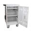Chariot de charge mobile et armoire pour tablettes PC portable 30 appareils avec serrure à combinaison-1664601134