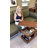 Solid Oak End Table With Lift Top-1797445065
