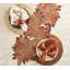 Turkey Trot Napkin Ring Set in a Gift Box