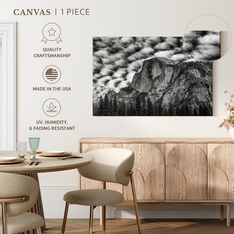 Alvord Cloudscape Over Half Dome, 32" H x 48" W