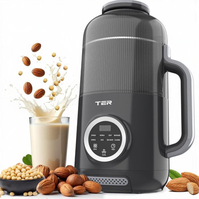 10 In 1 Nut Milk Maker Blender,40OZ Automatic Homemade Soy Milk Maker Machine For Oat Milk,Nutmilk,Juice,Baby Food,Grains,Almonds Milk Maker With Delay Start/Keep Warm/Boil Water