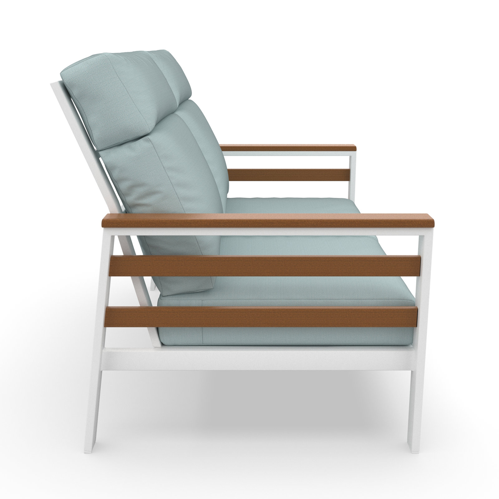 Townsend 55" Sunbrella® Patio Loveseat, Bliss Dew