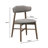 Upholstered Solid Wood Dining Chair-2033125574