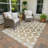 Machine Washable Indoor/Outdoor Chantille ACN2423 Geometric Rug-1396696252