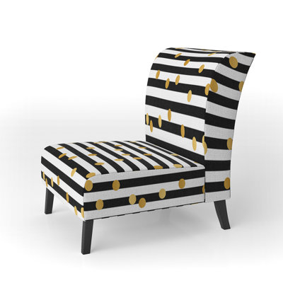 Fauteuil de chambre d'appoint Gold