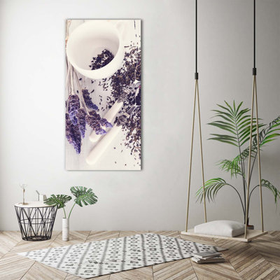 An Infusion of Lavender 1 Piece Wrapped Canvas Wall Art