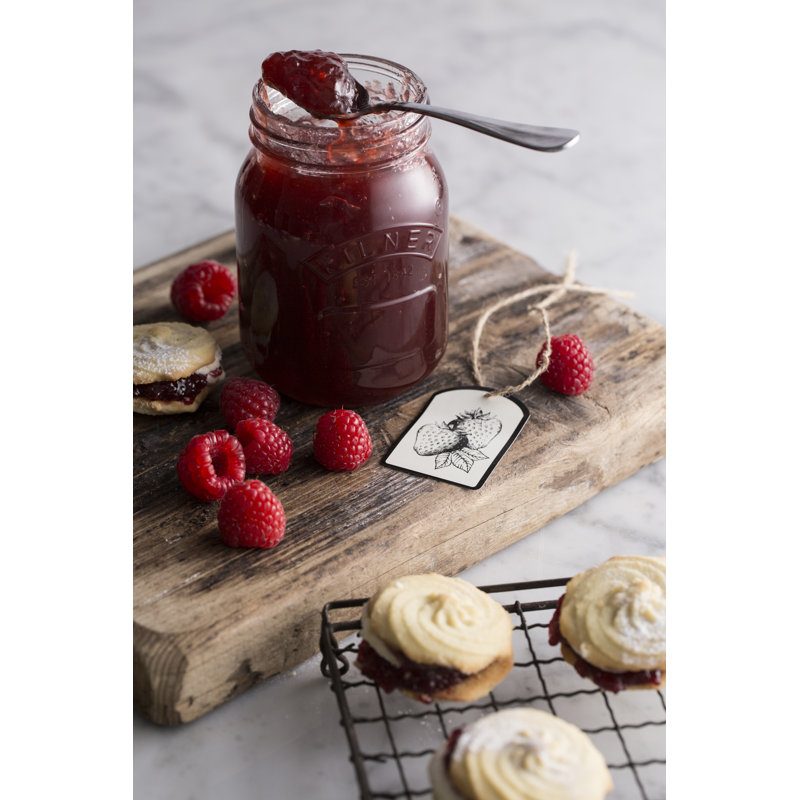 Glass Jar - Set of 6, 5" H x 3.27" W x 5" D