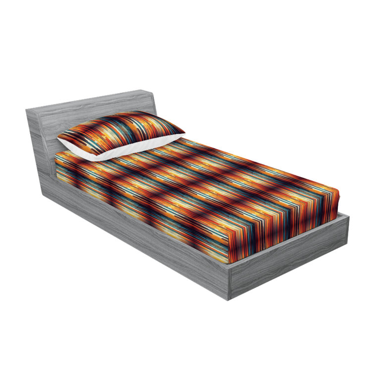 Drap-housse et taies décoratives 3 pièces Ambesonne