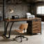 Bureau extensible (sans tabourets)
