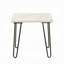 Table de bout en marbre blanc Modern Elegance-1935941443