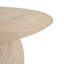Fluted Modern Wabi Sabi Round Cocktail Table-138200582