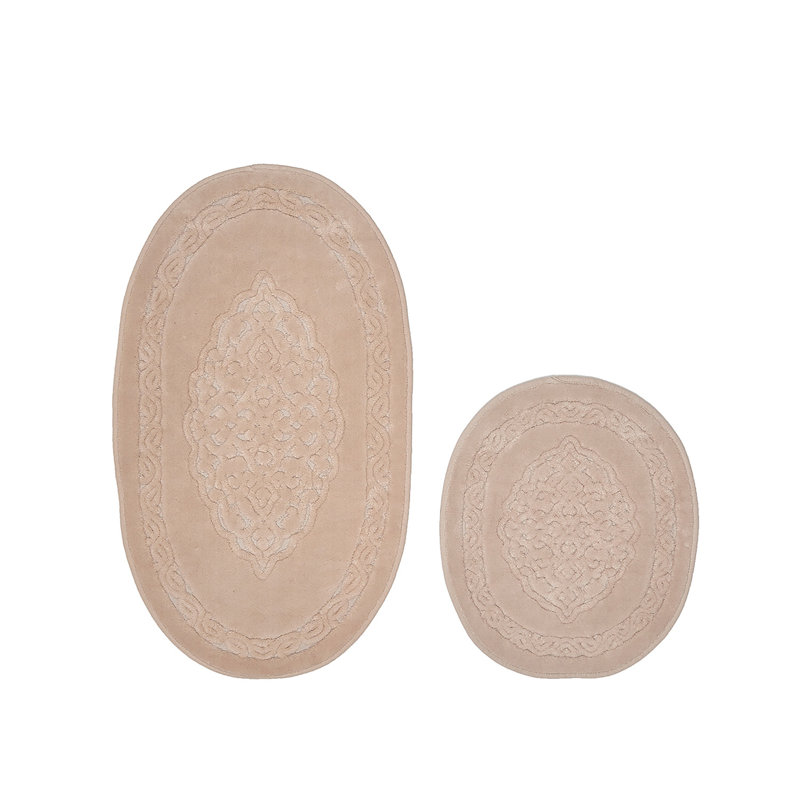 Ensemble de tapis de bain 2 pièces Maribeth