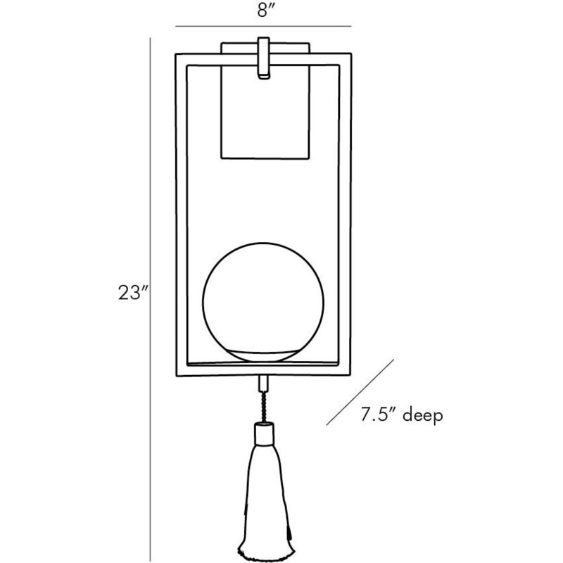 Trapeze Sconce