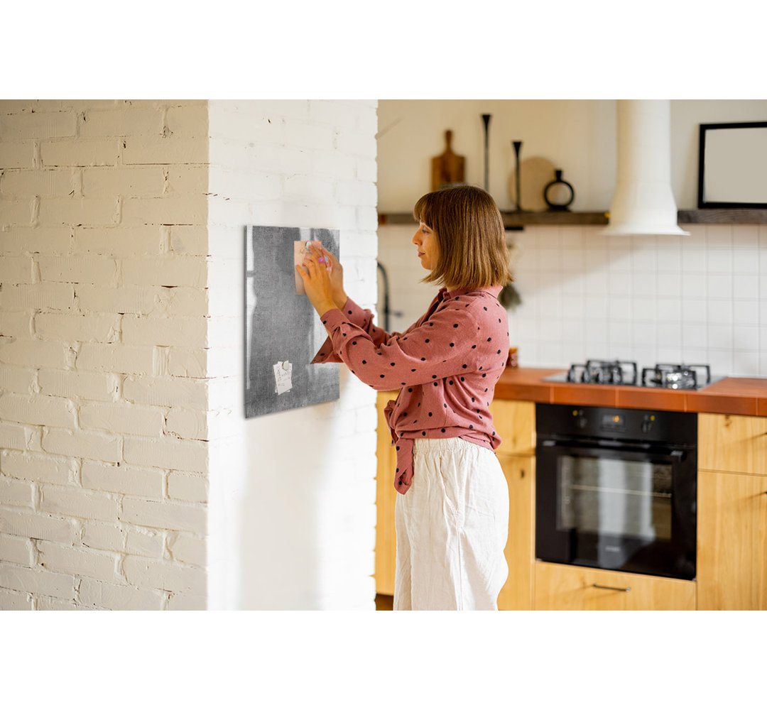 Magnetische Trockenlöschtafel Heller Beton