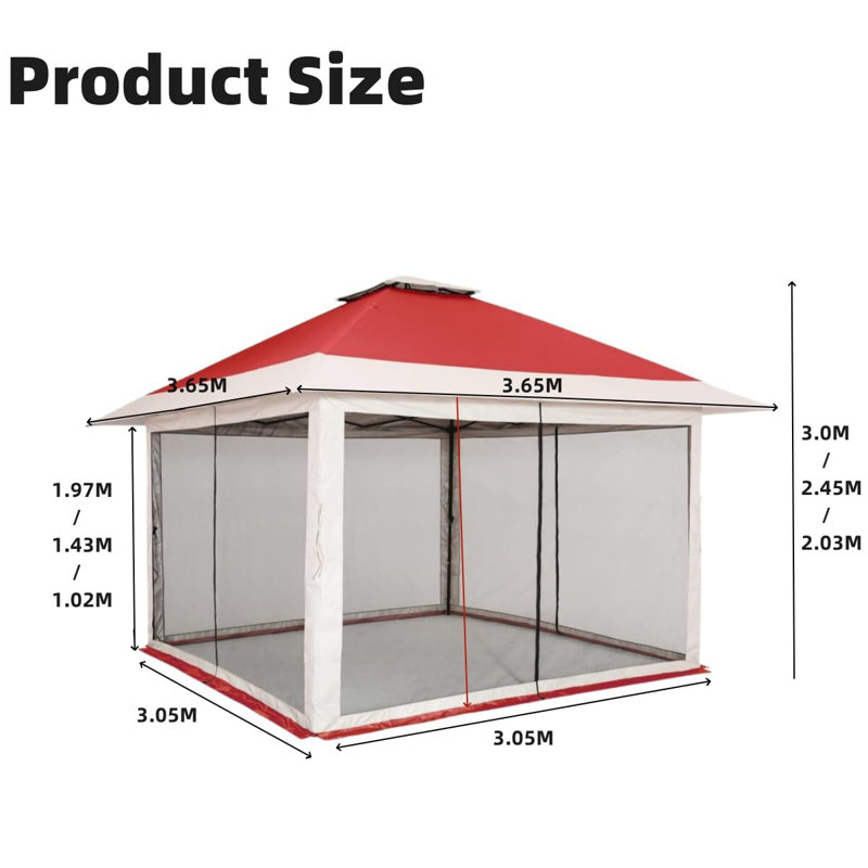 Abri de jardin 12 po x 12 po