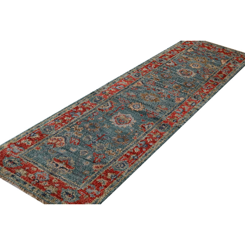 Oriental Area Rug in Green