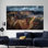 Toile imprimée: Art mural moderne, Islande, 1P