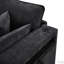 Canapé modulaire moderne avec repose-pieds mobile, accoudoirs de rangement, ports USB et options d'aménagement polyvalentes pour une vie confortable-698450927