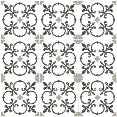 Simmons Graphics Non-Wall Damaging Tile Decals