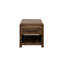 Table de bout Haven 24 po, aucun assemblage requis, finition chêne bourbon-795580427