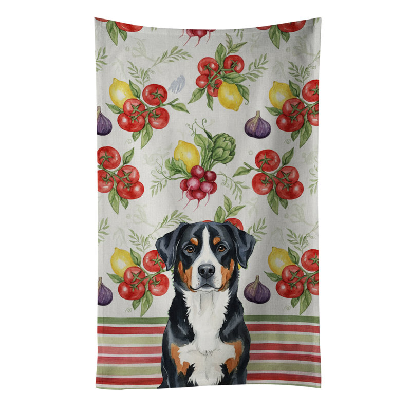 Serviette de cuisine pour chien, Greater Swiss Mountain Dog