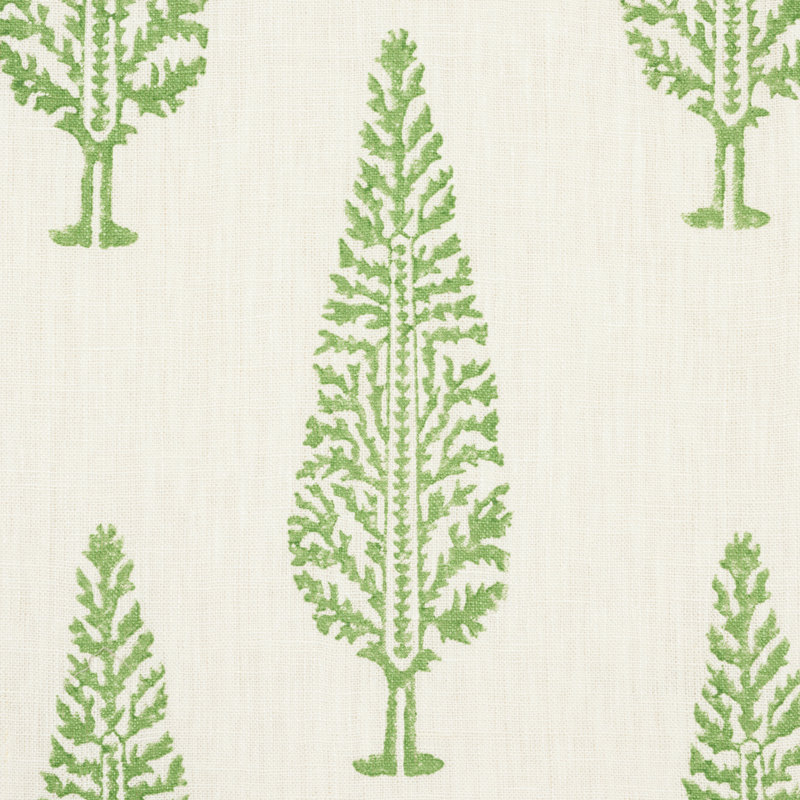Juniper Block Print Fabric, Green