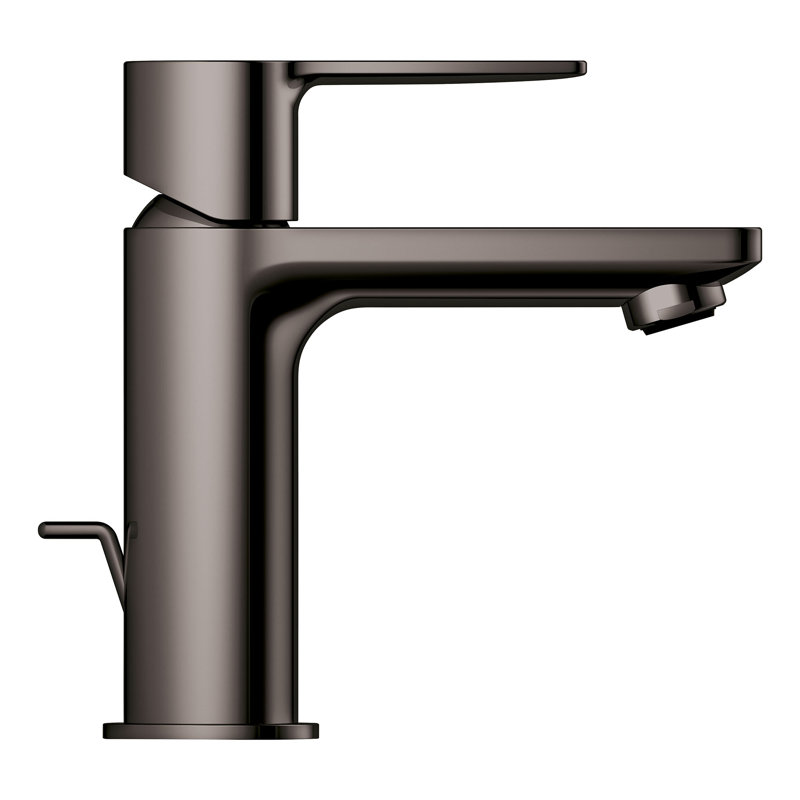 Lineare™ 7.38" Single Hole Bathroom Faucet, Hard Graphite