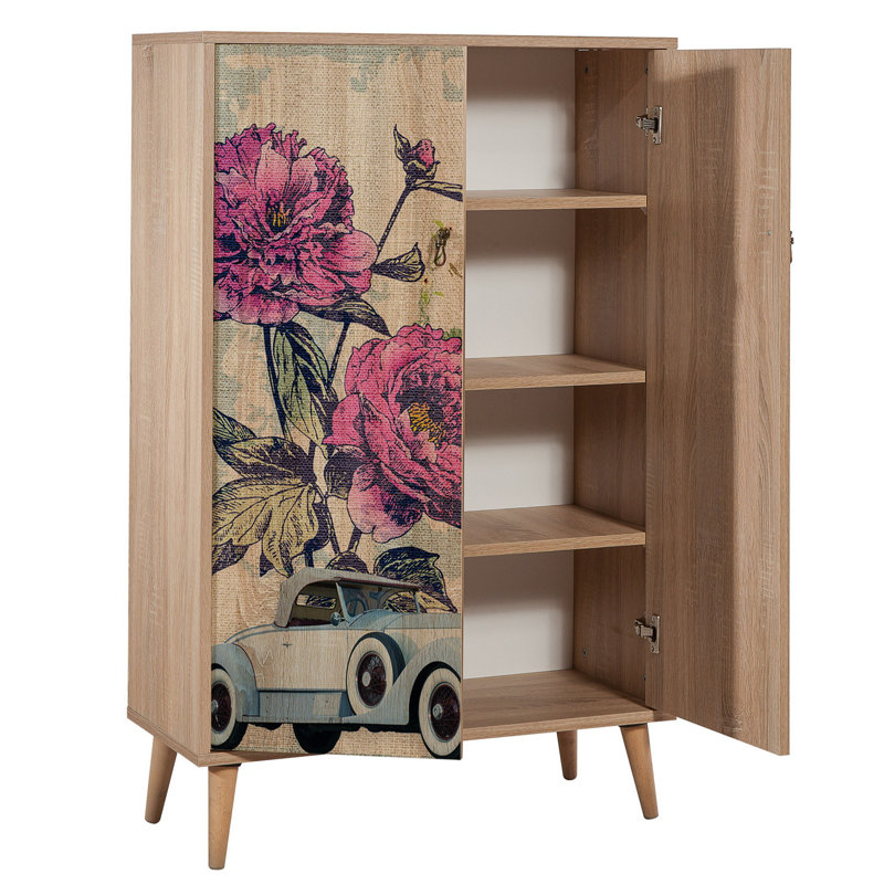 Céleste Vintage Paris 2-Door Accent Cabinet