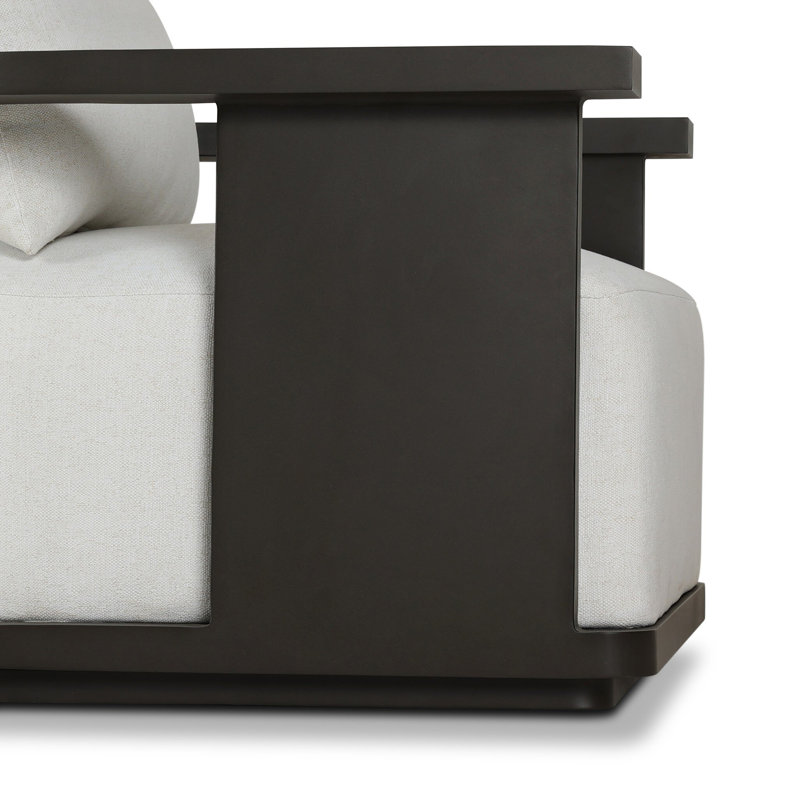 Tahana Outdoor Lounge Chair, Alessi Linen