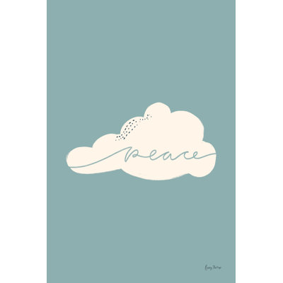 «Peaceful I» par Becky Thorns, reproduction de peinture résistante aux rayons UV