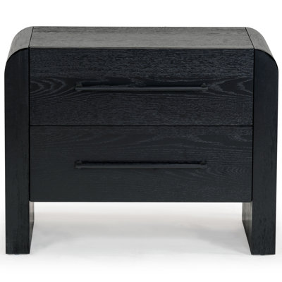 Table de chevet 2 tiroirs Cruz