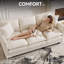 Canapé-lit modulaire 51 places avec siège profond et 2 coussins 51 "Cloud-1072875029