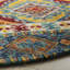 Tapis bleu marine en laine touffeté à la main Vahakn-1316660860