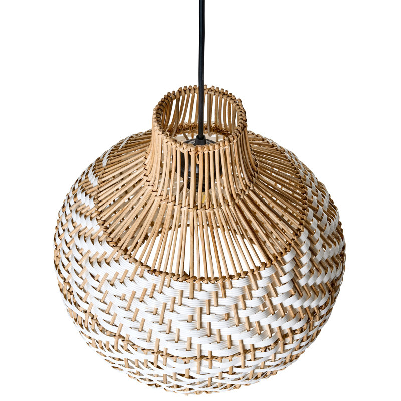 1 - Light Natural Unique/Statement Pendant