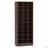 25.6 Inches 10-Tier White Wooden Shoe Storage Cabinet, Modern 30-Cubby Wooden Shoe Rack Organizer-1051066438