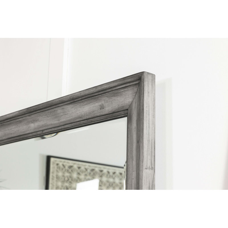 Miroir de commode Damarrea, Gris