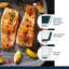 MasterClass Cast Aluminium Three Section Grill Pan