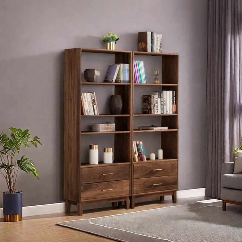 Bibliothèque de style américain