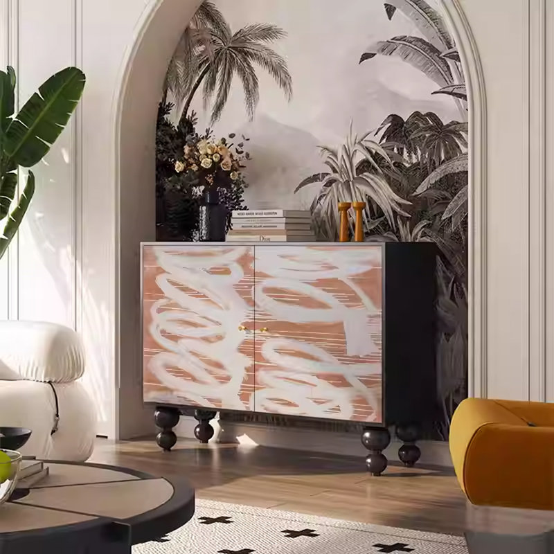 Armoire à deux portes avec rangement spacieux, Blanc